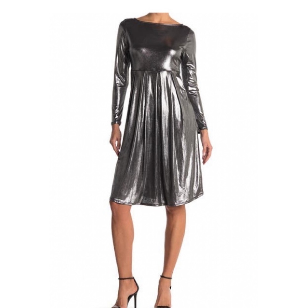 Metallic West Kei dress